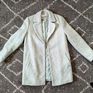 FOREVER 21 Sage Colored Coat sz:S
